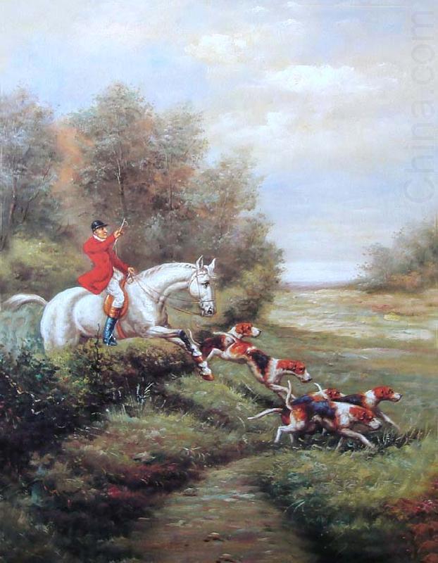 Hunting, unknow artist